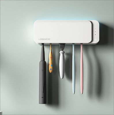 Healthlead D005 Wall Mounted UV Toothbrush Sanitizer Holder Timing Function